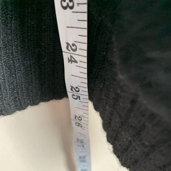 🌈 size small Cashmere Wool blend sweater black - Picture 5 of 5
